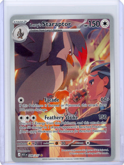 Pokemon: Larry's Staraptor -Ascended Heroes #249/217