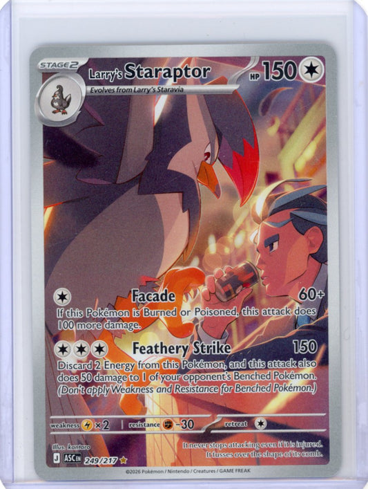 Pokemon: Larry's Staraptor -Ascended Heroes #249/217