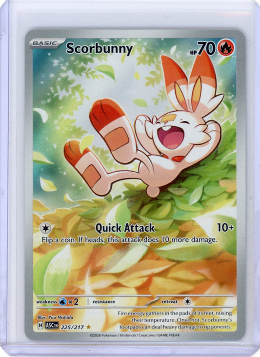 Pokemon: Scorbunny - Ascended Heroes #225/217