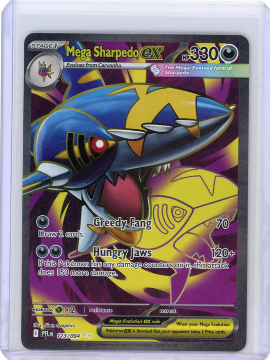Pokemon: Mega Sharpedo EX - Phantasmal Flames #113/094