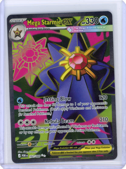 Pokemon: Mega Starmie EX - Perfect Order #102/088
