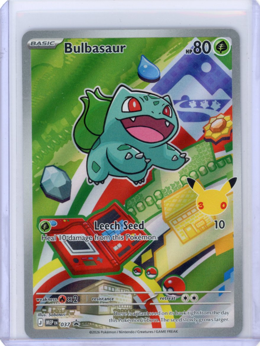 Pokemon : Bulbasaur - Mega Evolution Promo #037