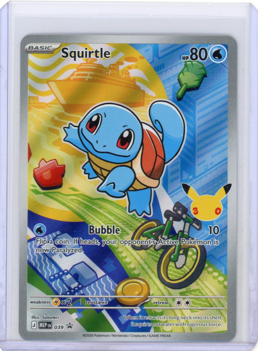 Pokemon: Squirtle - Mega Evolution Promo #039