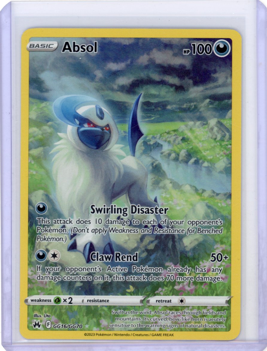 Pokemon: Absol - SWSH: Crown Zenith: Galarian Gallery #GG16/GG70