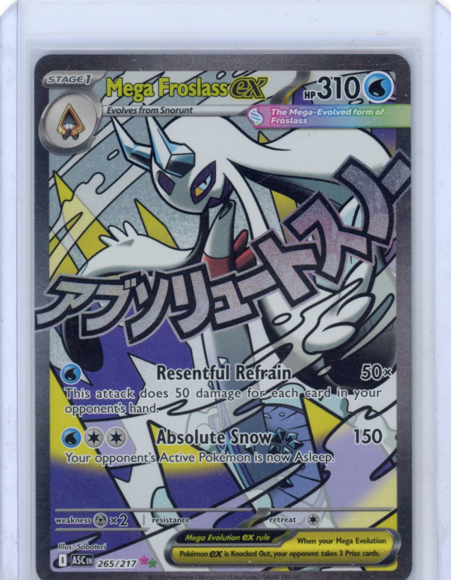 Pokemon: Mega Froslass EX - Ascended Heroes #265/217