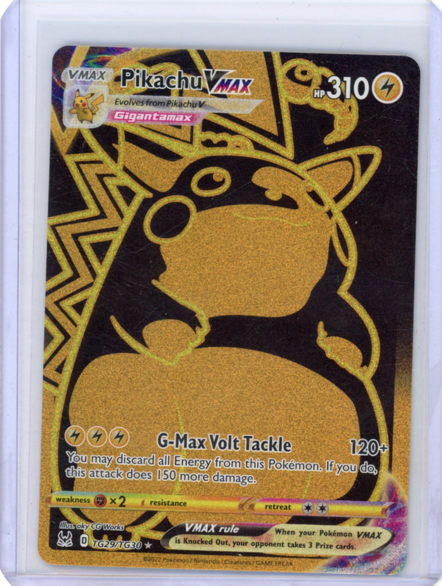 Pokemon: Pikachu VMAX - SWSH11: Lost Origin Trainer Gallery #TG29/TG30