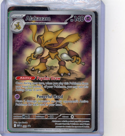 Pokemon: Alakazam (SEALED) - Mega Evolution Promo #009