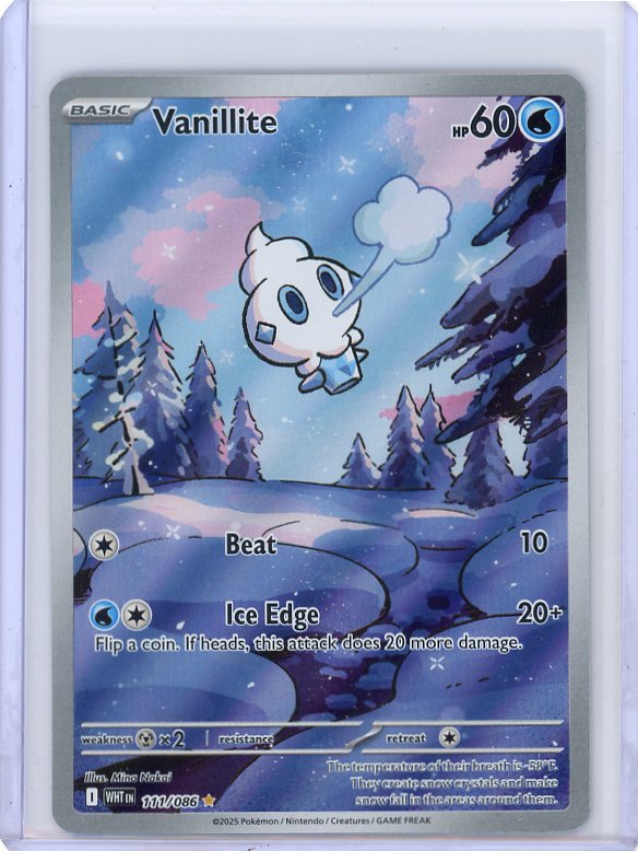 Pokemon: Vanillite -  White Flare #111/086