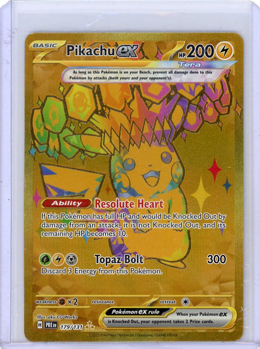 Pokemon: Pikachu ex- Prismatic Evolutions #179/131