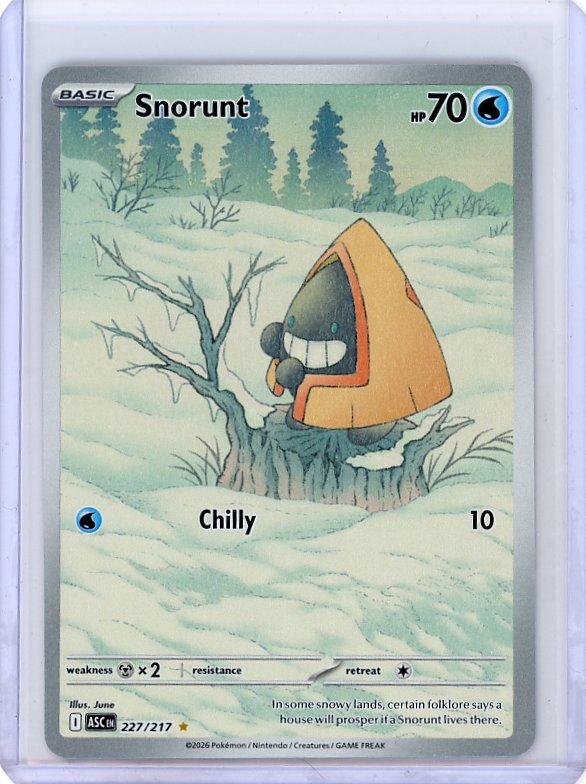 Pokemon: Snorunt - Ascended Heroes #227/217