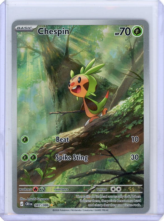 Pokemon: Chespin -Chaos Rising #087/086