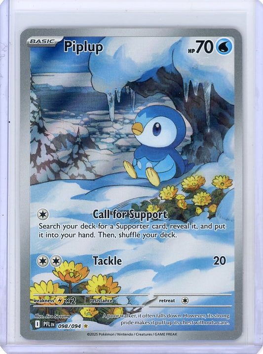 Pokemon: Piplup - Phantasmal Flames #098/094
