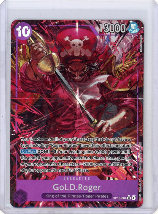 One Piece: Gol.D. Roger -Carrying On His Will #OP13-064