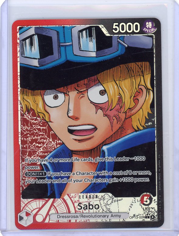 One Piece: Sabo- Carrying On His Will #OP13-004