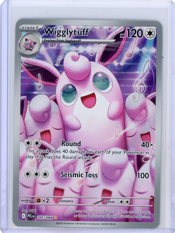 Pokemon: Wigglytuff - ME02: Phantasmal Flames #105/094