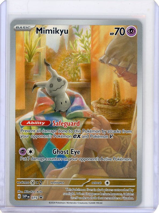 Pokemon: Mimikyu - Scarlet & Violet Promo Cards #075