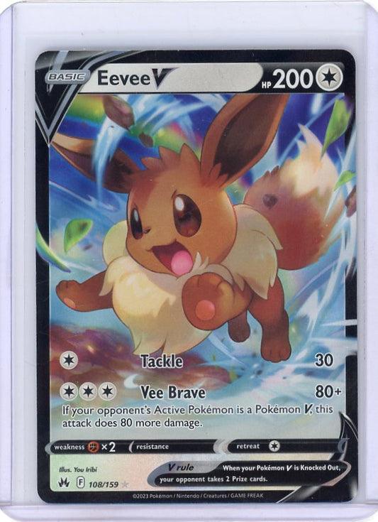 Pokemon: Eevee V - Crown Zenith #108/159