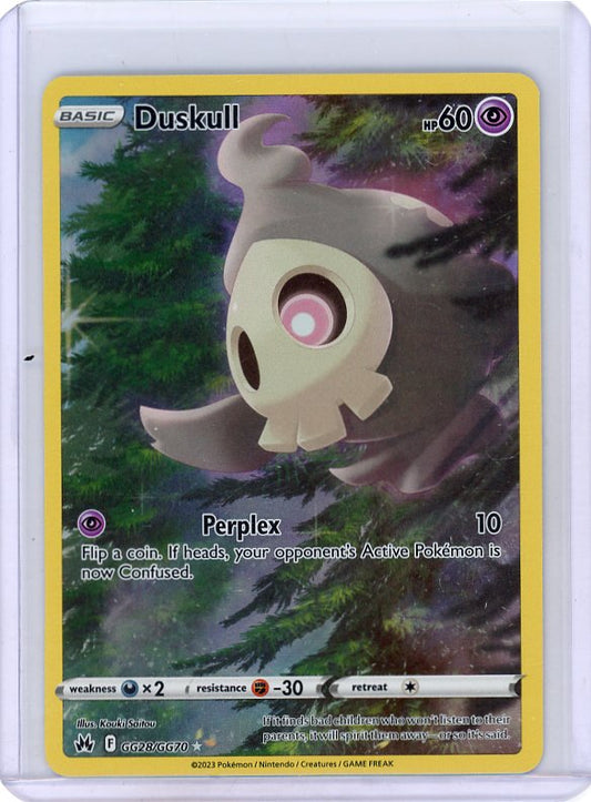 Pokemon: Duskull - Crown Zenith #GG28/GG70
