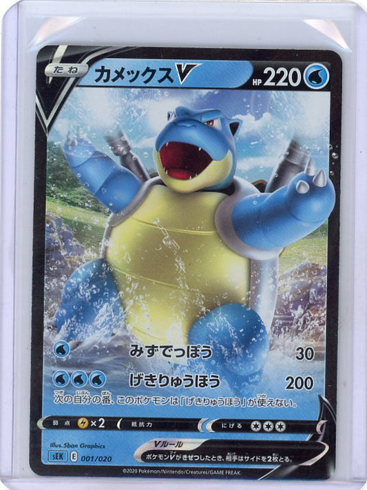 Pokemon: Blastoise V - Sword & Shield Promo Cards #SWSH101