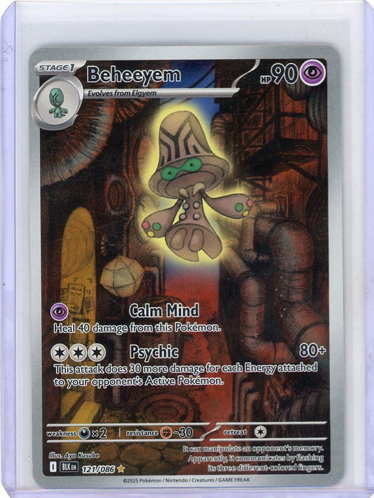 Pokemon: Beheeyem -  Black Bolt #121/086