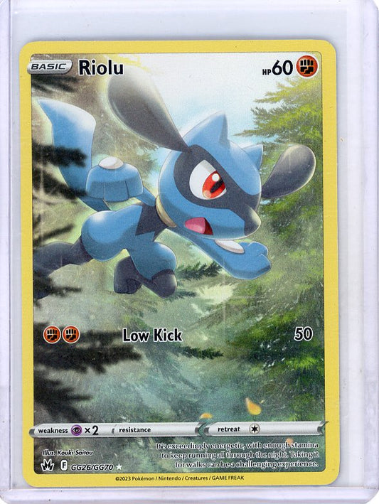 Pokemon: Riolu - Crown Zenith #GG26/GG70