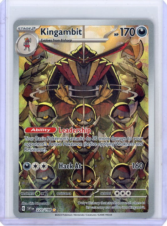 Pokemon: Kingambit - Scarlet & Violet Base Set #220/198