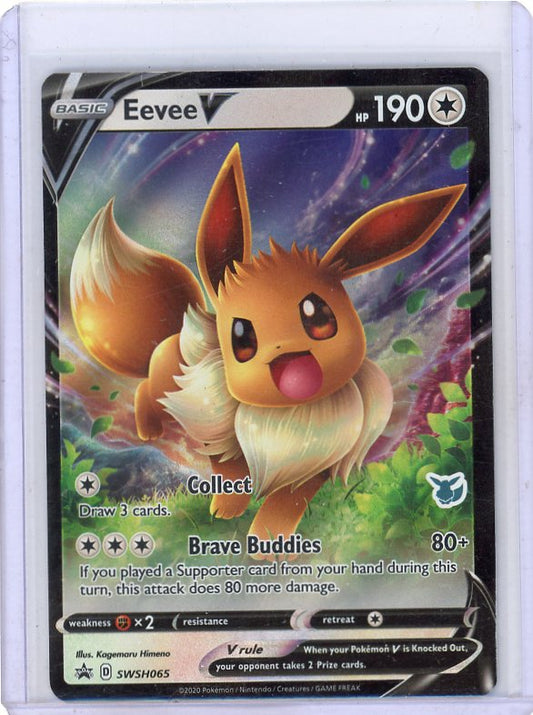 Pokemon: Eevee V - Sword & Shield Promo Cards #SWSH065