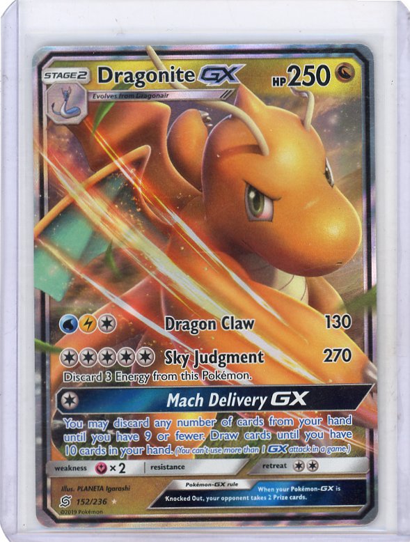 Pokemon: Dragonite GX - Unified Minds #152/236