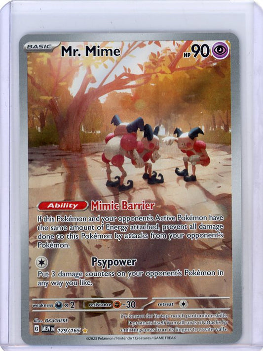 Pokemon: Mr Mime -Scarlet & Violet 151 #179/165