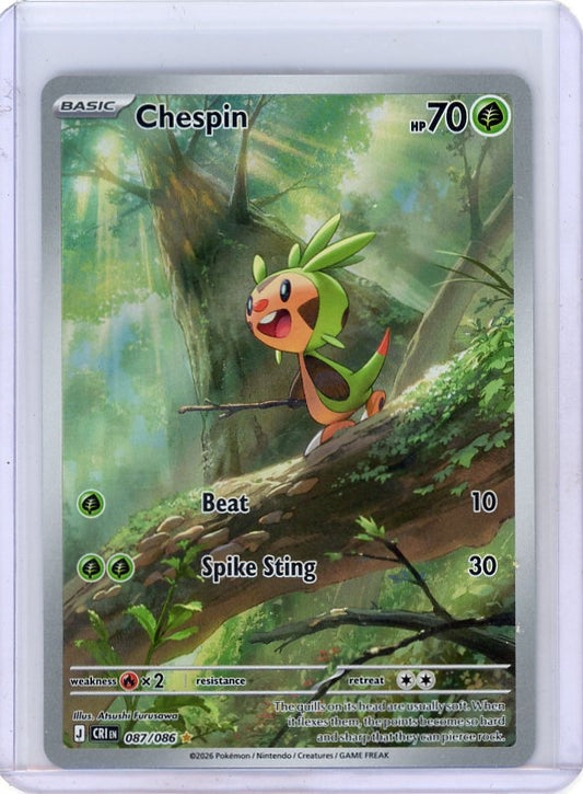 Pokemon: Chespin - Chaos Rising #087/086