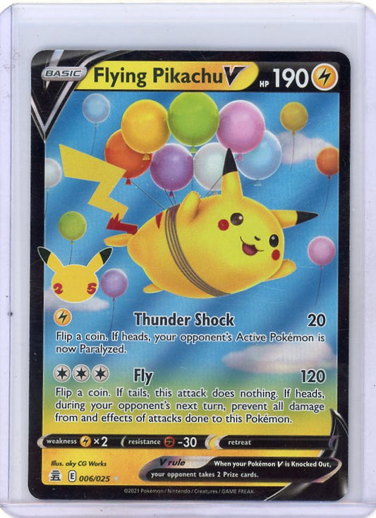 Pokemon: Flying Pikachu V - Celebrations #006/025