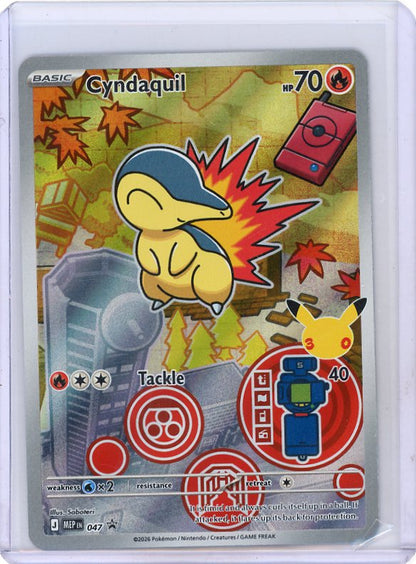 Pokemon: Cyndaquil - Mega Evolution Promo #047