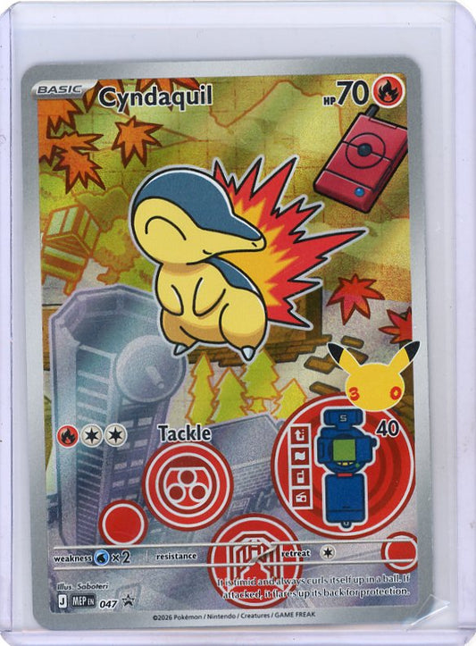 Pokemon: Cyndaquil - Mega Evolution Promo #047