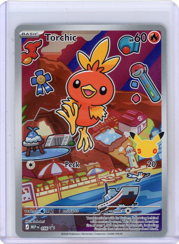 Pokemon: Torchic -  Mega Evolution Promo #056