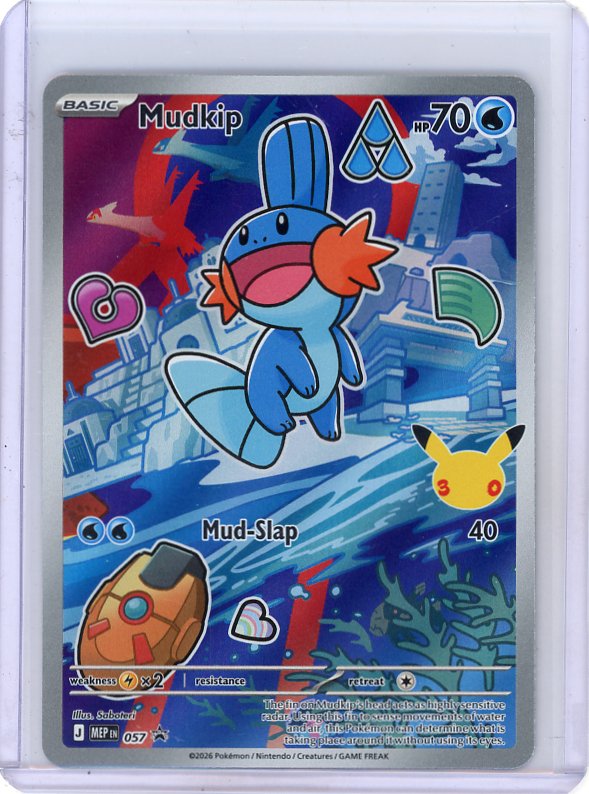 Pokemon: Mudkip - Mega Evolution Promo #057
