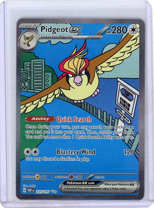 SV03: Obsidian Flames #225/197 Pidgeot ex