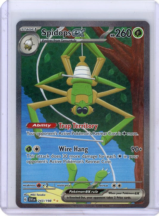 Pokemon: Spidops ex - Scarlet & Violet Base Set #243/198
