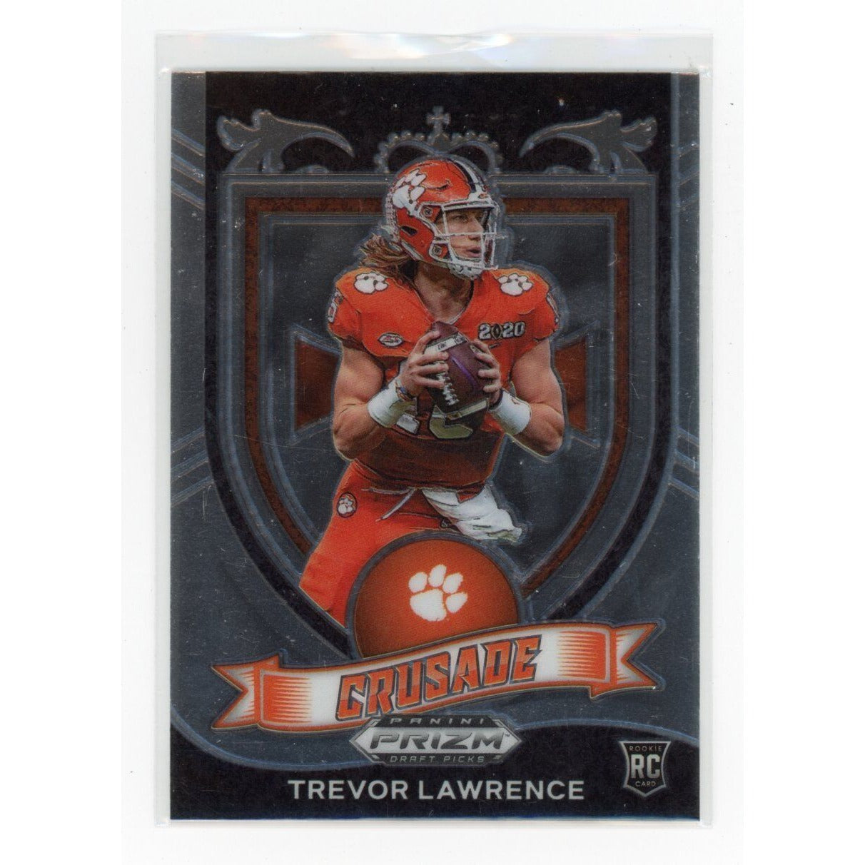 2021 Trevor Lawrence Panini Prizm Draft Picks Collegiate #161