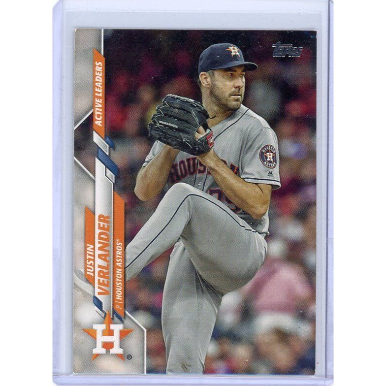 2020 Houston Astros Justin Verlander Topps Update #U-34