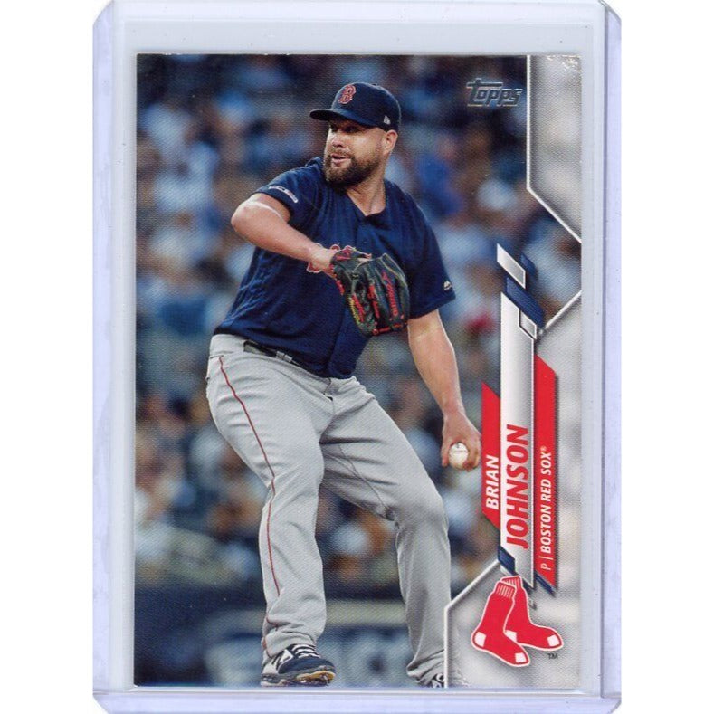 2020 Boston Red Sox Brian Johnson Topps Update #U-89