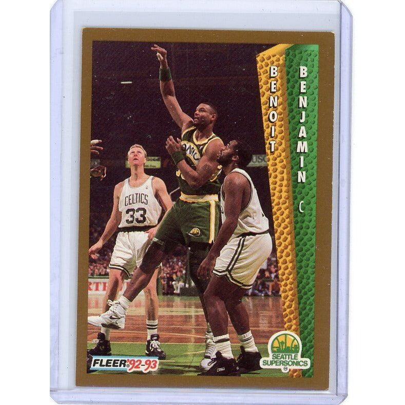 1992-93 Seattle SuperSonics Benoit Benjamin Fleer #209