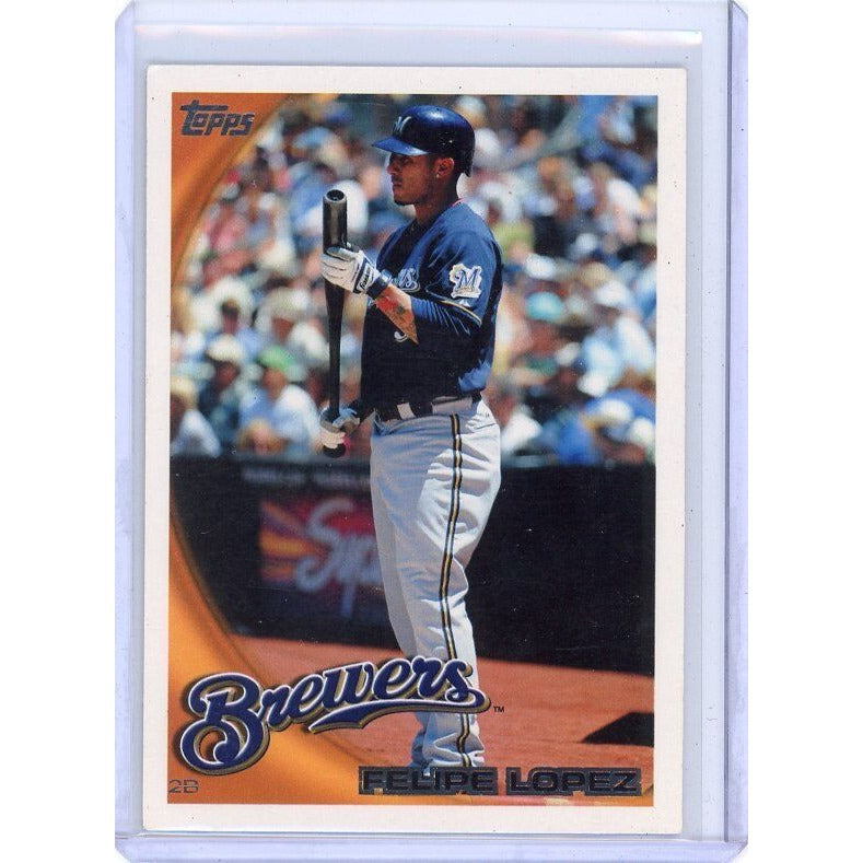 2010 Milwaukee Brewers Felipe Lopez Topps #MIL8