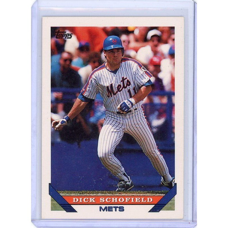 1993 New York Mets Dick Schofield Topps #79