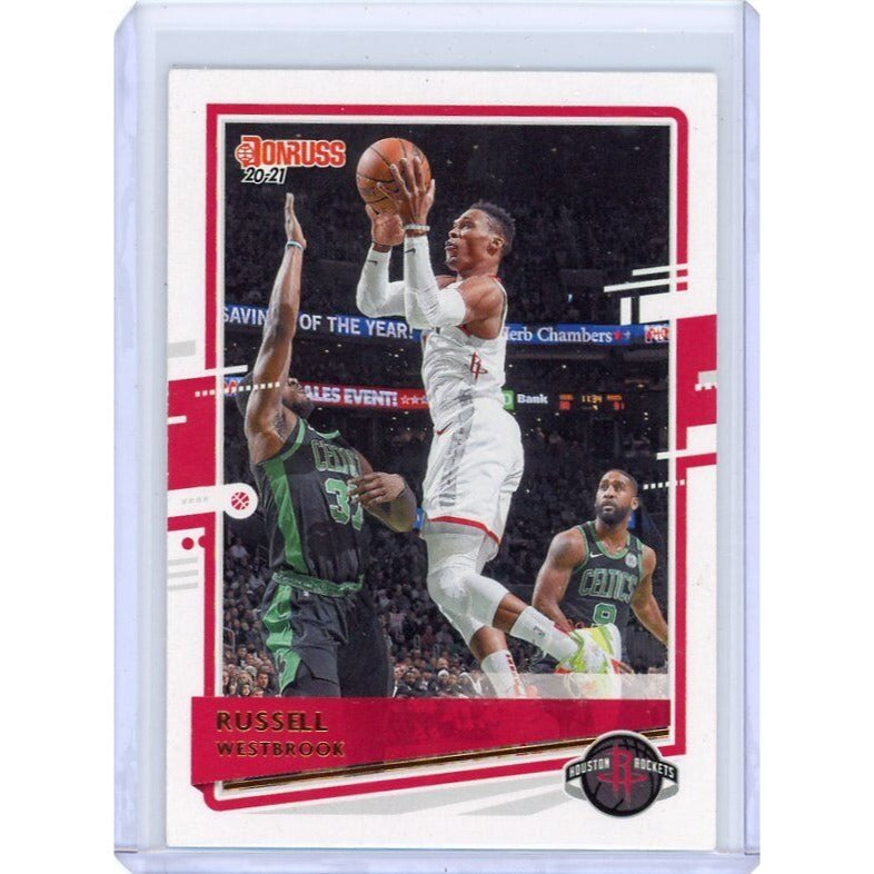 2020-21 Houston Rockets Russell Westrbook Donruss #64