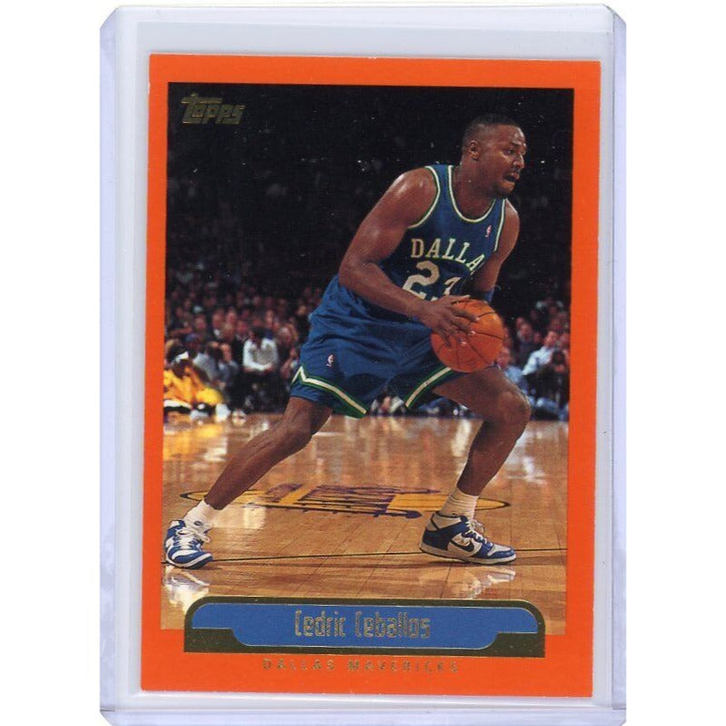 1999-00 Dallas Mavericks Cedric Ceballos Topps #149