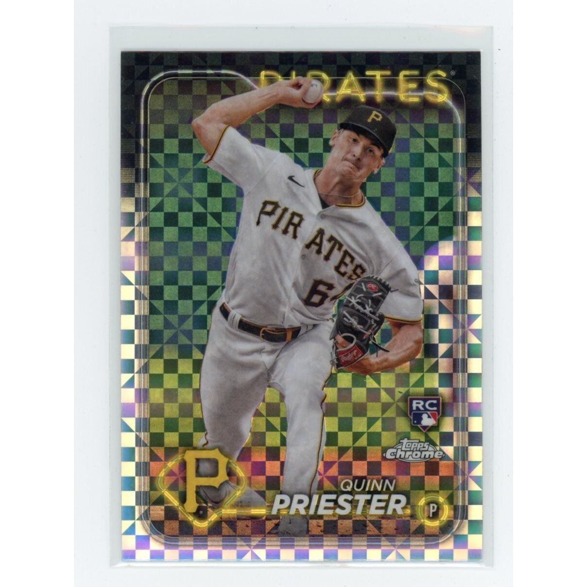 2024 Quinn Priester Topps #93 Holiday (Series One)