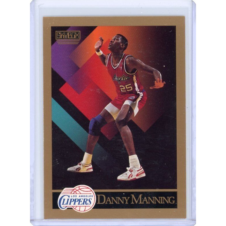 1990-91 Los Angeles Clippers Danny Manning SkyBox #129