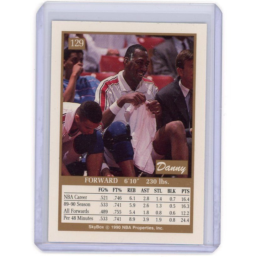 1990-91 Los Angeles Clippers Danny Manning SkyBox #129