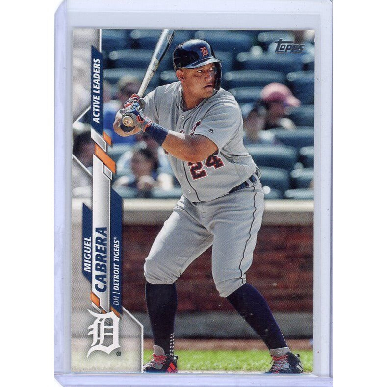 2020 Detroit Tigers Miguel Cabrera Topps Update #U-184