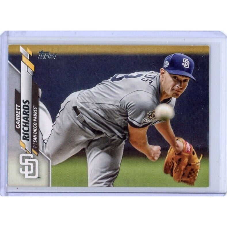 2020 San Diego Padres Garret Richards Topps Update #U-227